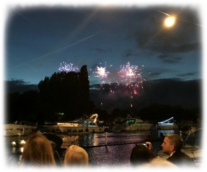 River Fireworks